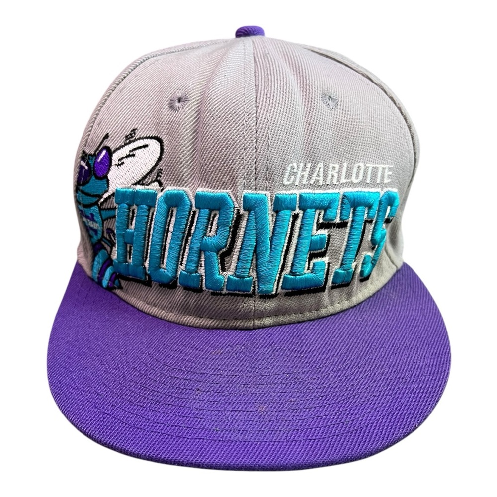 Charlotte Hornets New Era Hardwood Classics NBA Basketball SnapBack Hat Cap Mens